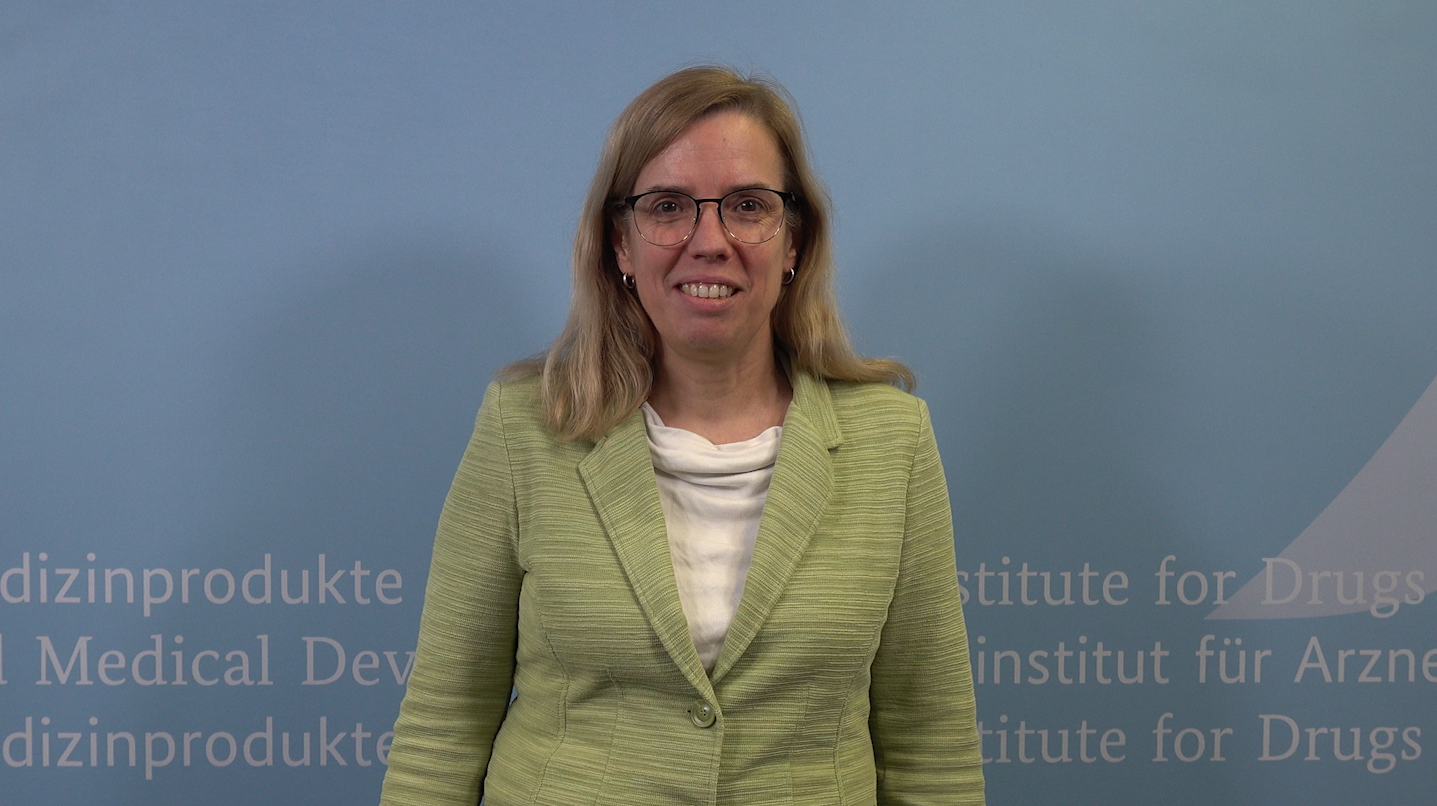 Dr. Stefanie Weber (Source: BfArM) Dr. Stefanie Weber