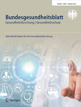 Titelbild Bundesgesundheitsblatt Band 67, Heft 2, Jahrgang 2024 (Quelle: © Springer-Verlag GmbH Deutschland, ein Teil von Springer Nature) Titelbild Bundesgesundheitsblatt Band 67, Heft 2, Jahrgang 2024