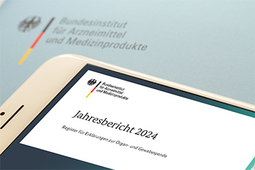 Jahresbericht 2024 des Organspende-Registers (OGR) (Quelle: BfArM) Jahresbericht 2024 des Organspende-Registers (OGR)