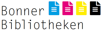 Logo Bonner Bibliotheken (Quelle: Alanus Hochschule gGmbH) Logo Bonner Bibliotheken