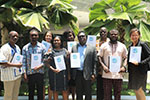 As TWG-MAG members, the four national drug regulatory authorities of Ghana (FDA Ghana), Liberia (LMHRA), Sierra Leone (PBSL) and Gambia (MCA Gambia) are developing guidelines for drug approval together with the PharmTrain team (Source: FDA Ghana/BfArM) As TWG-MAG members, the four national drug regulatory authorities of Ghana (FDA Ghana), Liberia (LMHRA), Sierra Leone (PBSL) and Gambia (MCA Gambia) are developing guidelines for drug approval together with the PharmTrain team