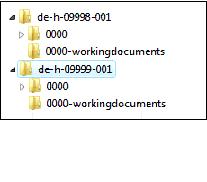 Screenshot sequence folder for eCTD electronic submission (Source: BfArM) Screenshot sequence folder for eCTD electronic submission